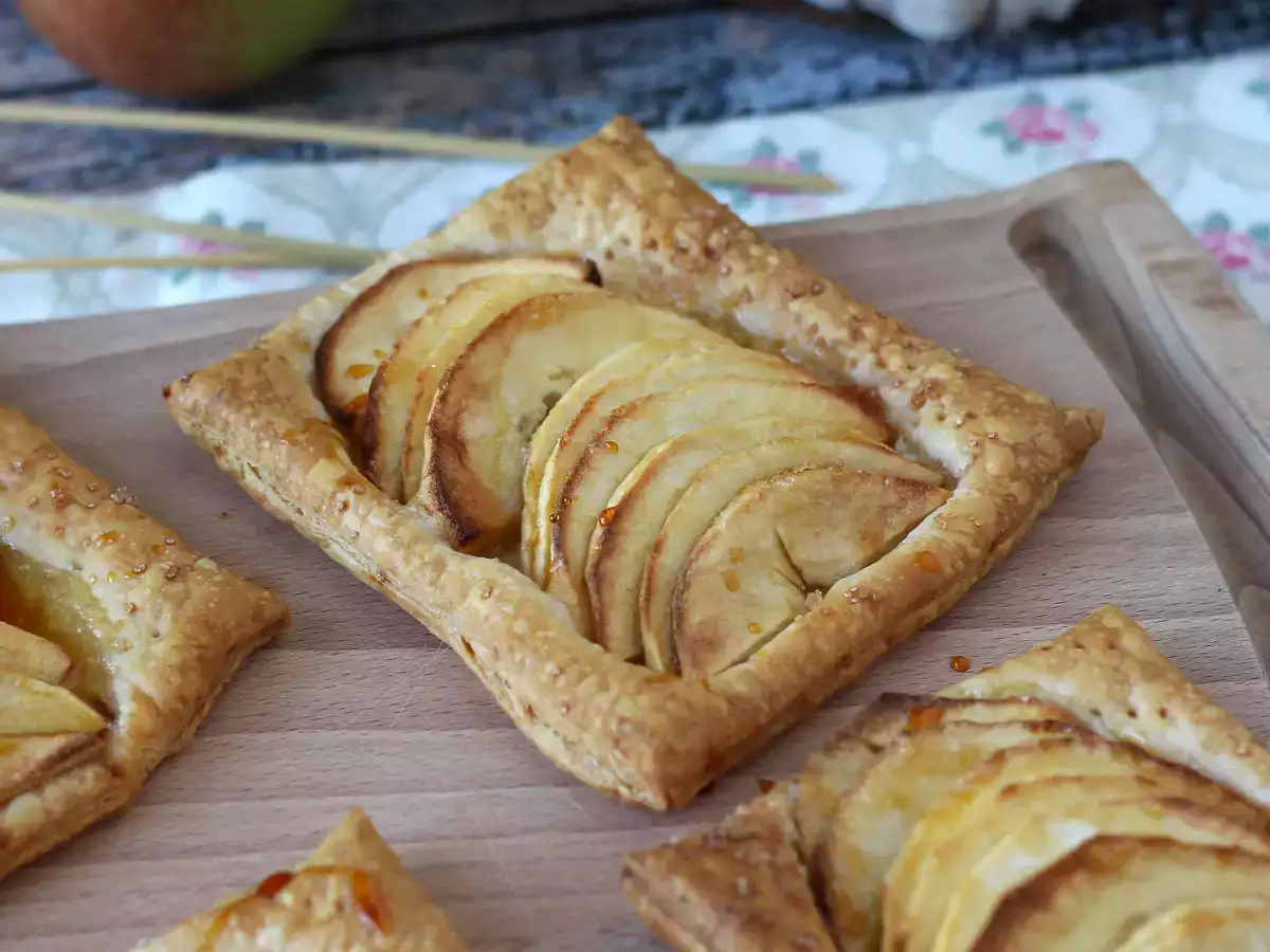 Recept Vékony almás lepény