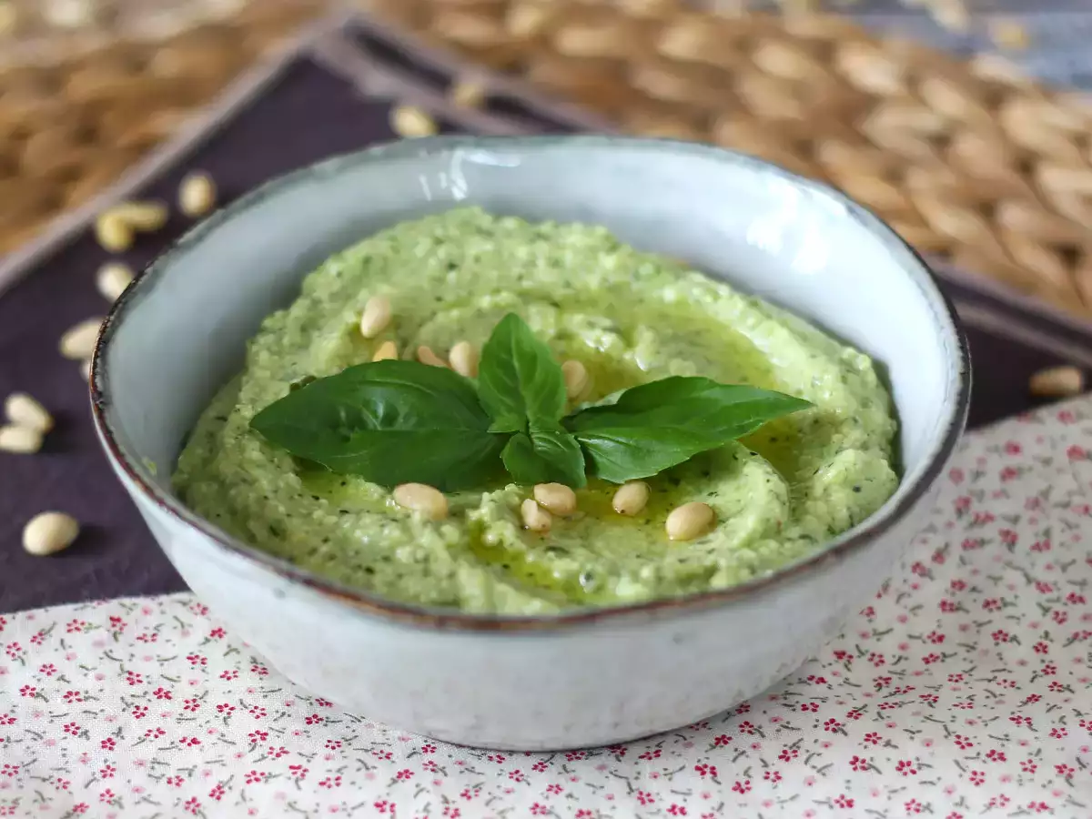 Recept Cukkini pesto, a gyors és ízletes, főzés nélküli recept