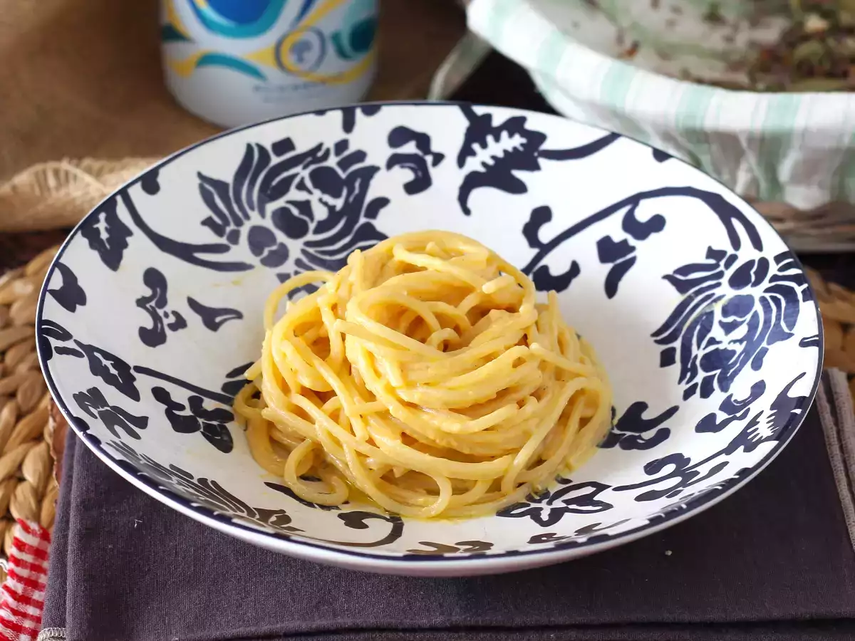 Recept Sütőtök és ricotta szósz, tökéletes tésztával vagy ravioliba töltve!