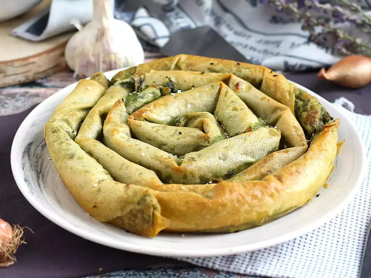 Recept Borek, török spenótos-sajtos pite