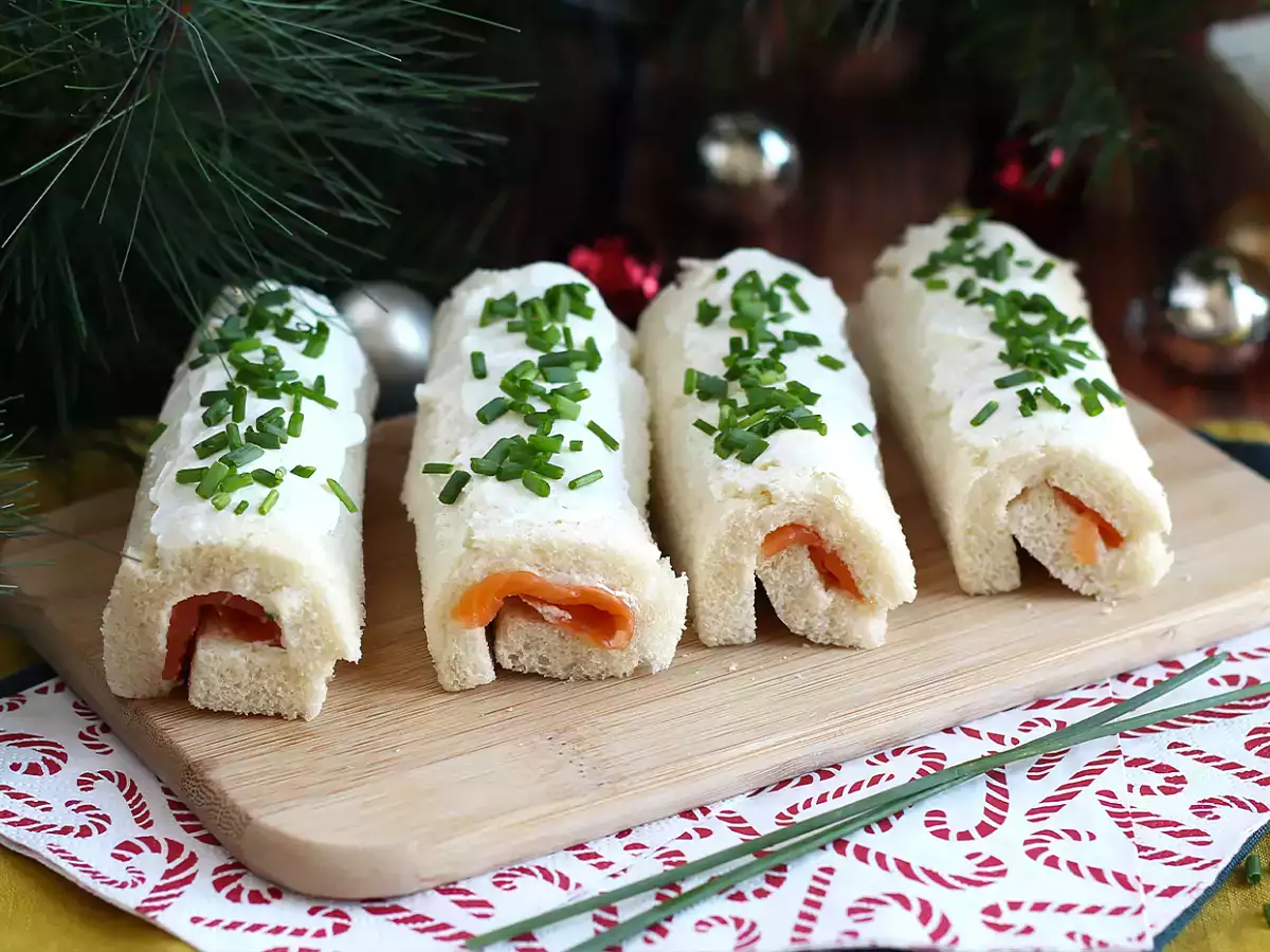 Recept Yule log pirítós