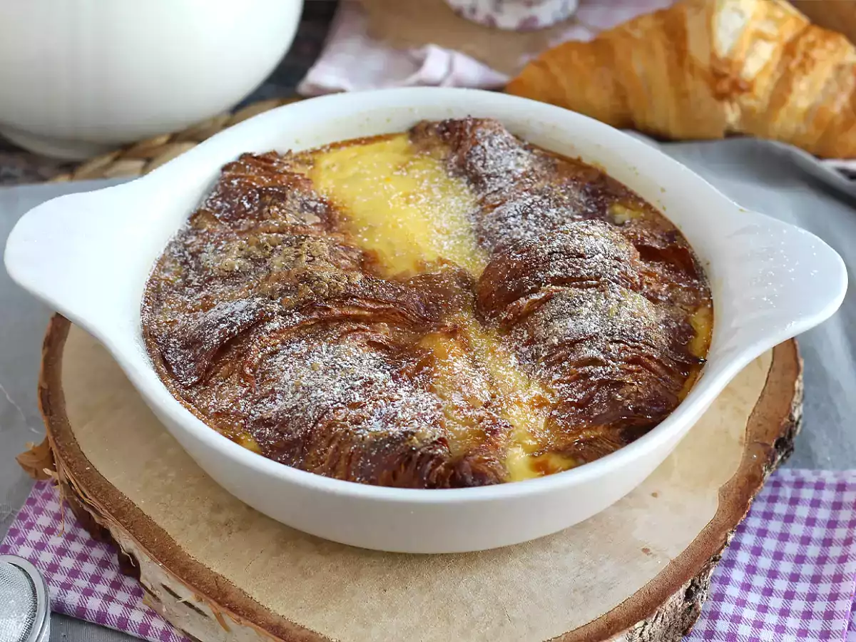 Recept Croissant elveszett a sütőben