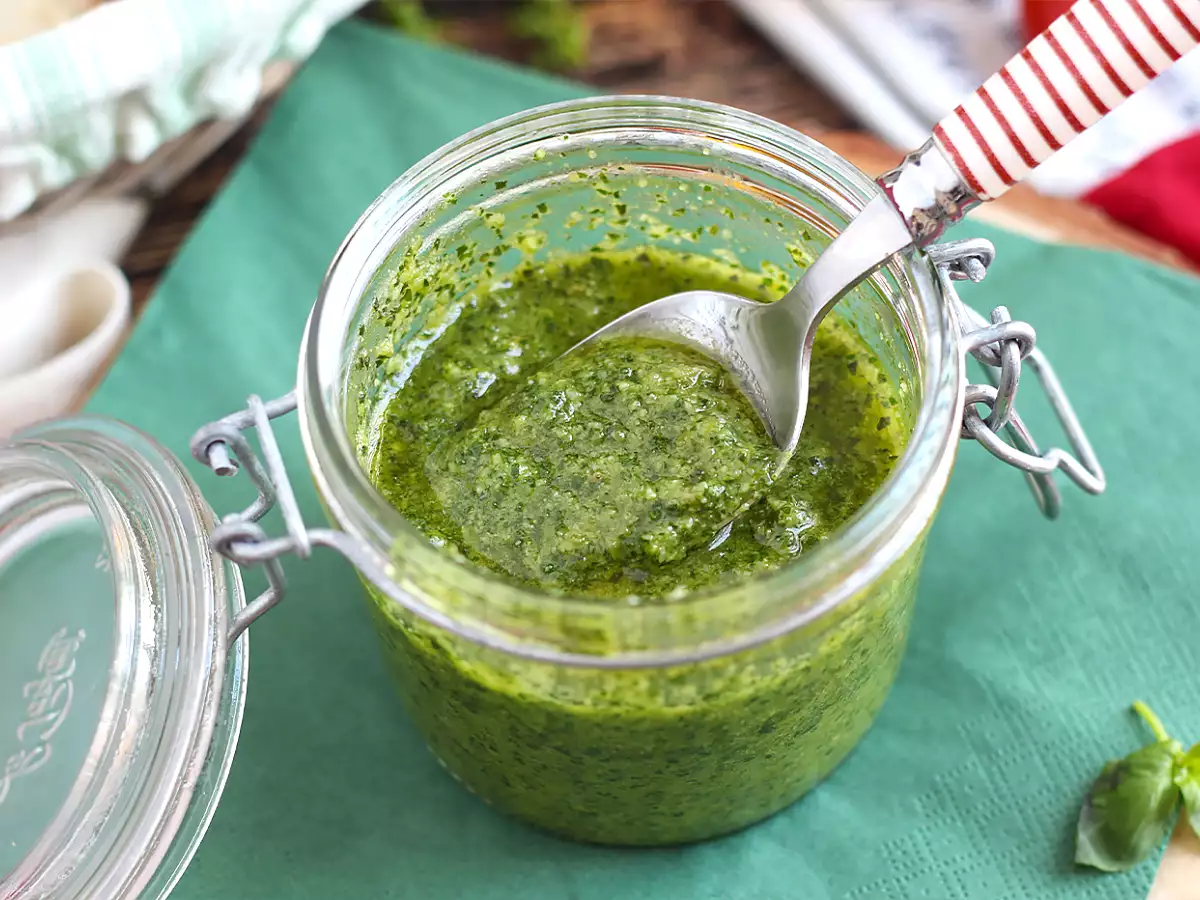 Recept Házi zöld pesto - pesto alla genovese