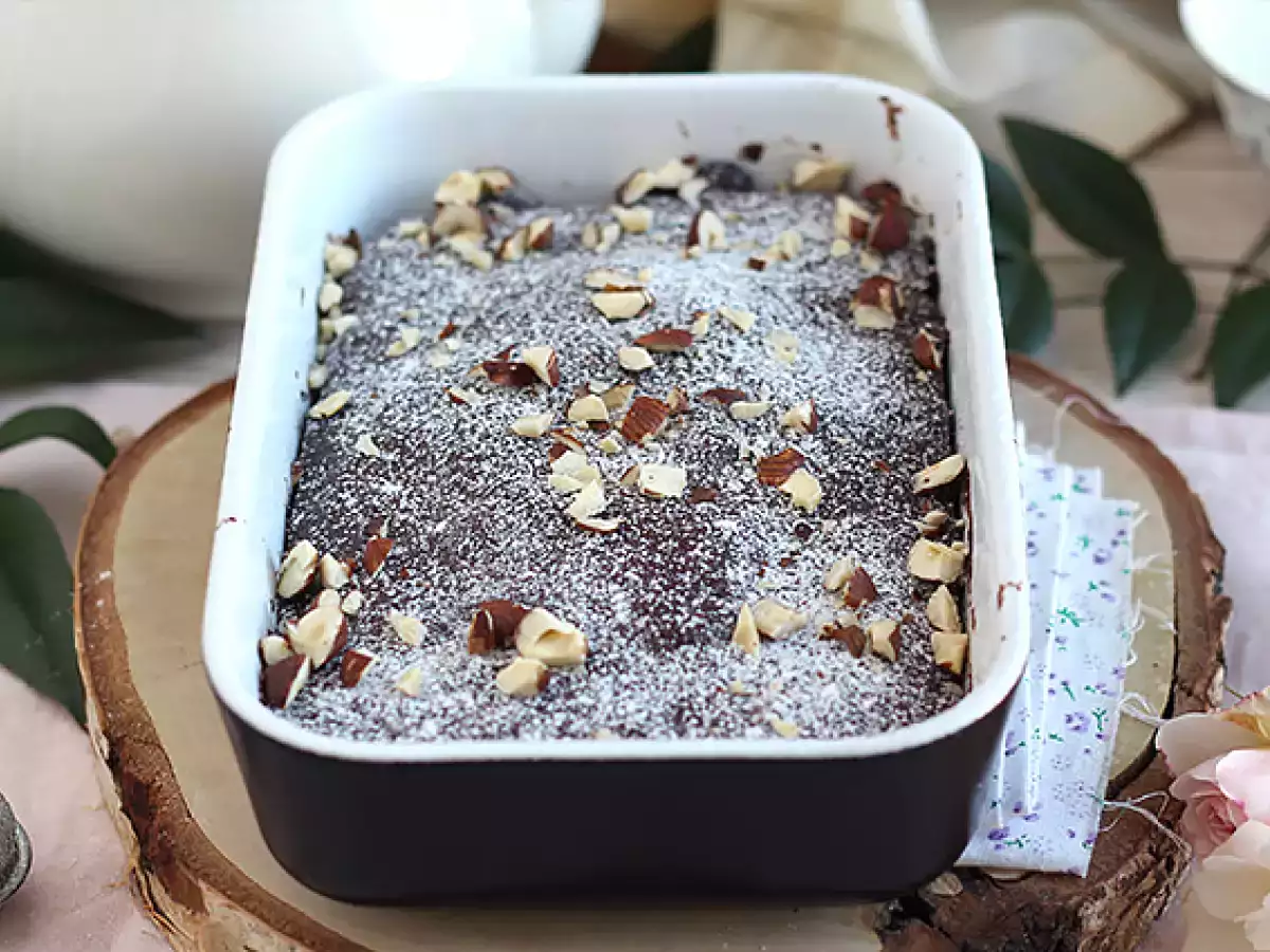 Recept Mikrohullámú brownie