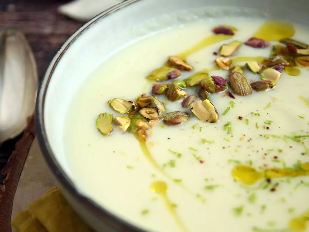 Recept Karfiol és pisztácia krém
