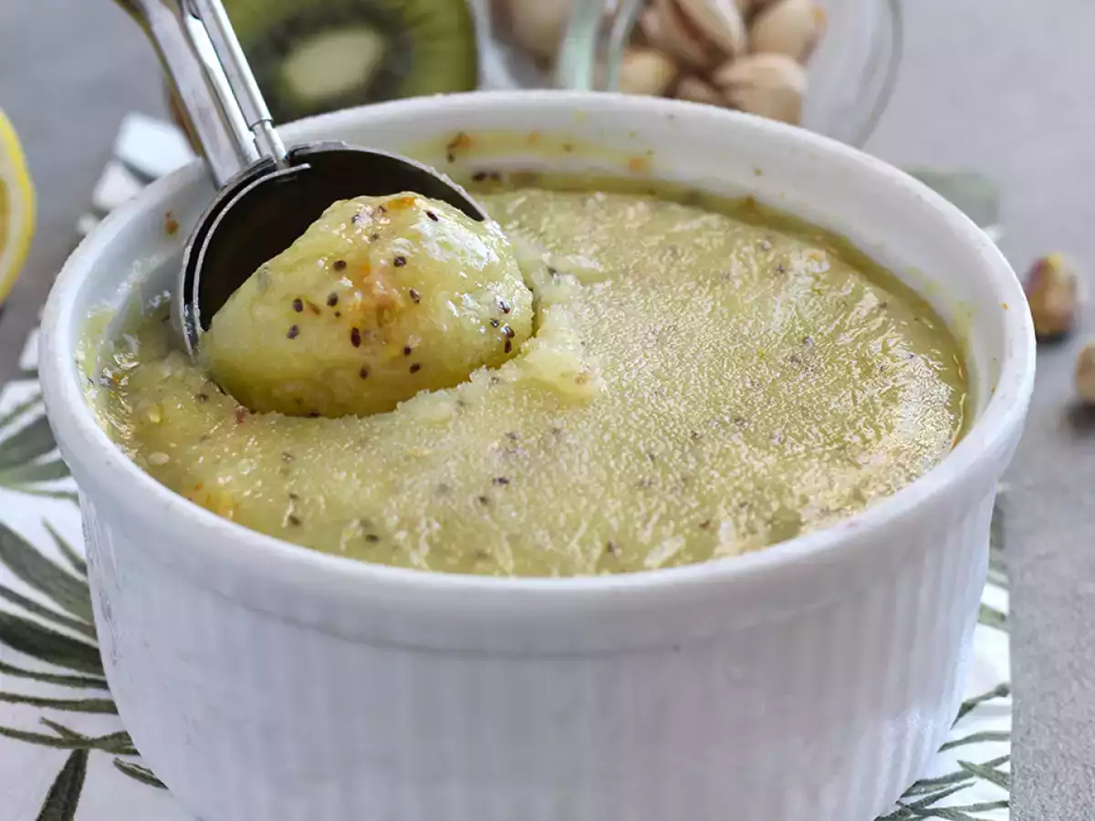 Recept Kiwi fagylalt