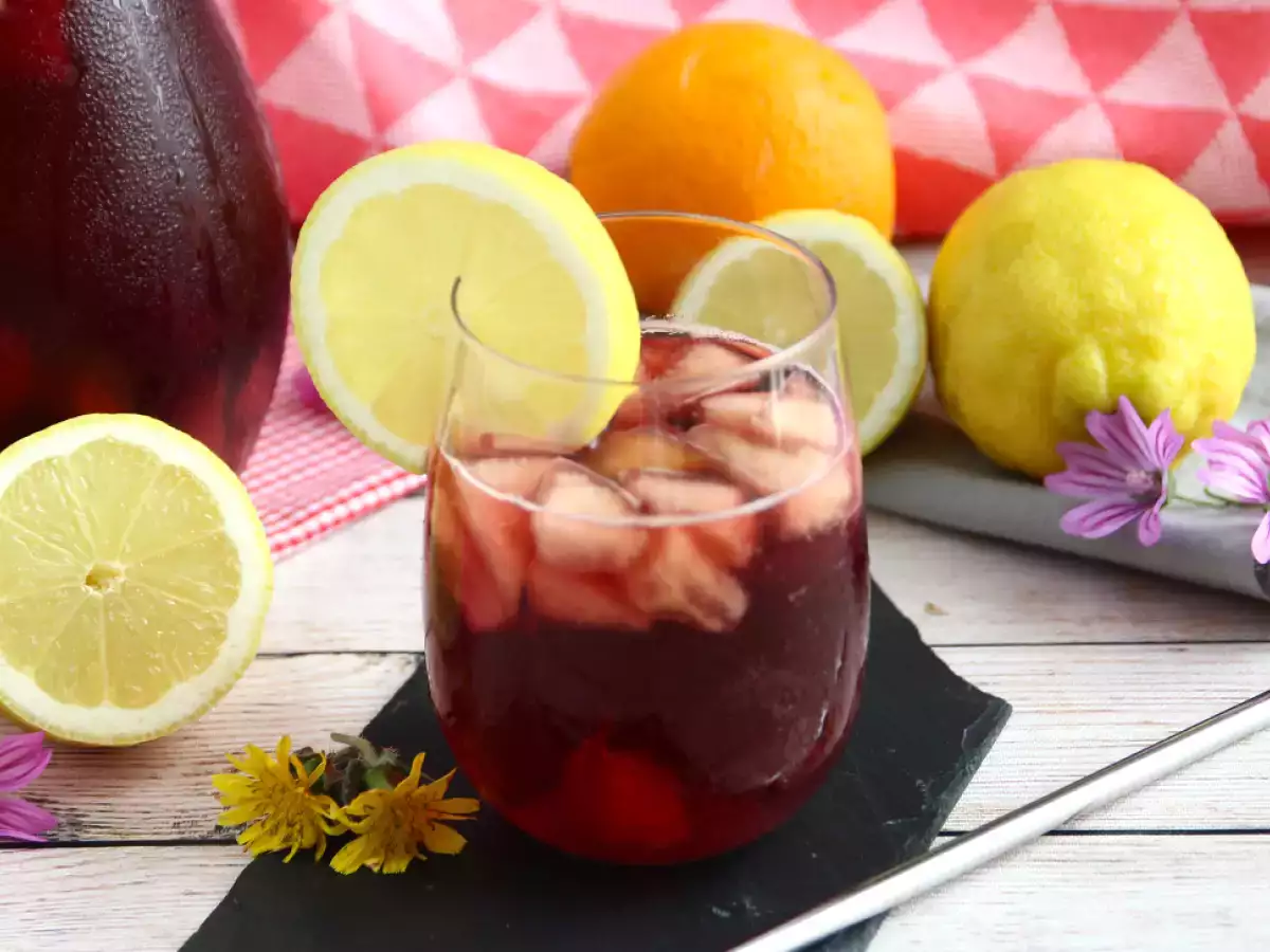 Recept Alkoholmentes sangria