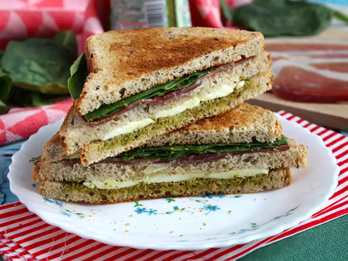 Recept Olasz szendvics klub