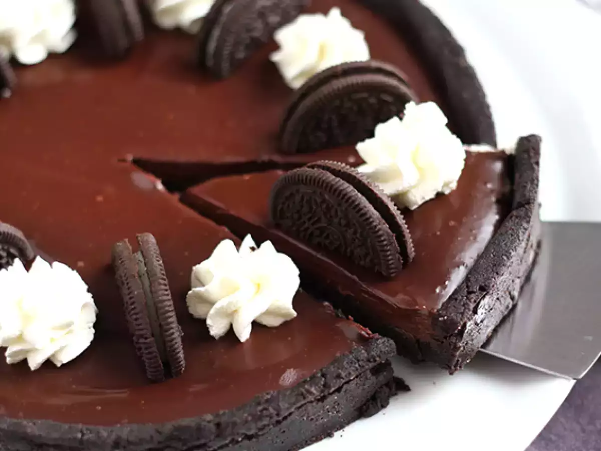 Recept Csokoládé és oreo tortácska