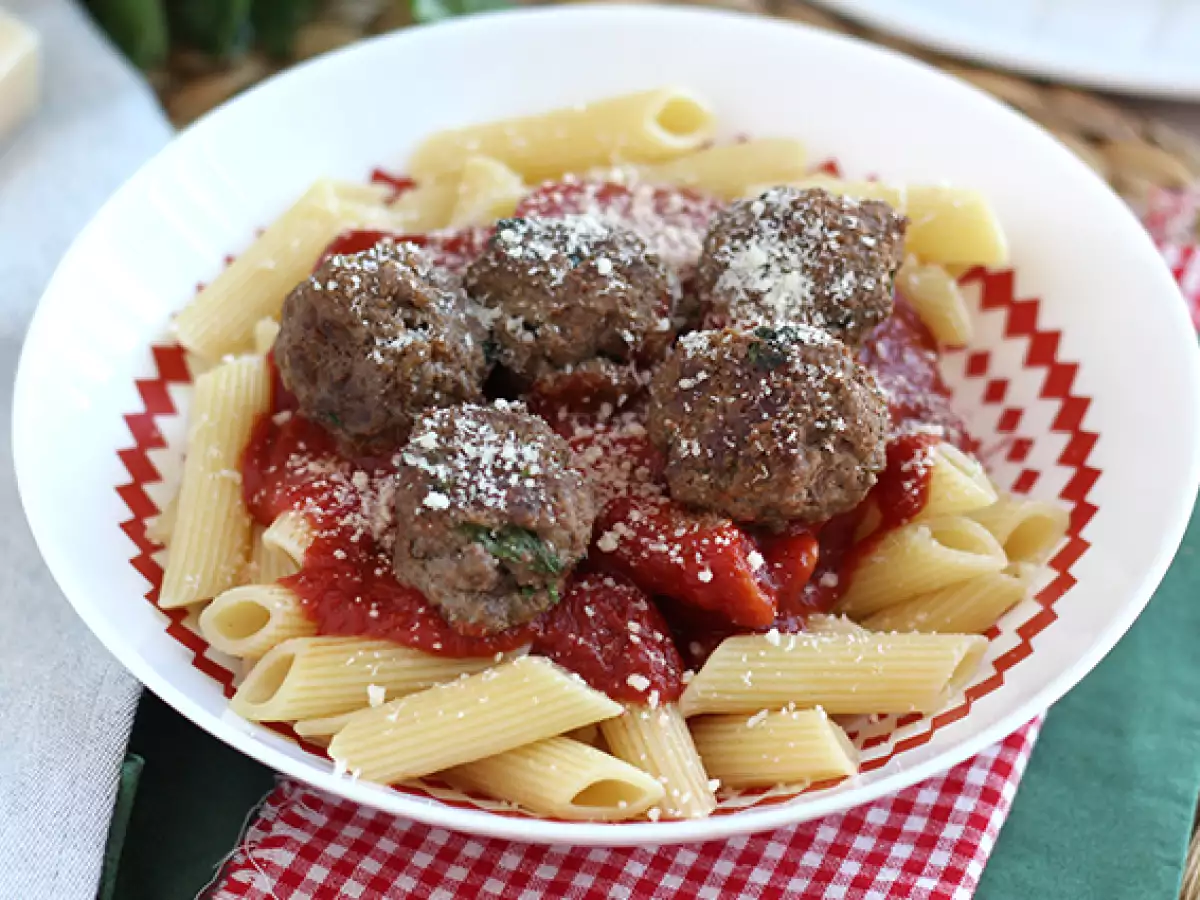 Recept Marhahús és parmezános húsgombócok