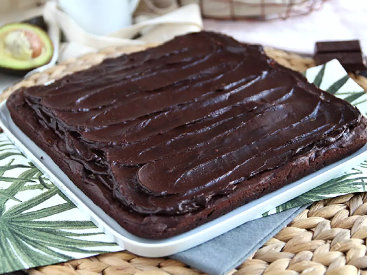 Recept Avokádó és csokoládé brownie vaj nélkül - laktózmentes