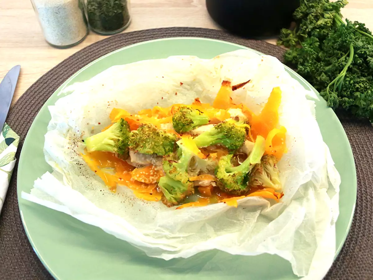 Recept Csirke wrapben (könnyű és egészséges)