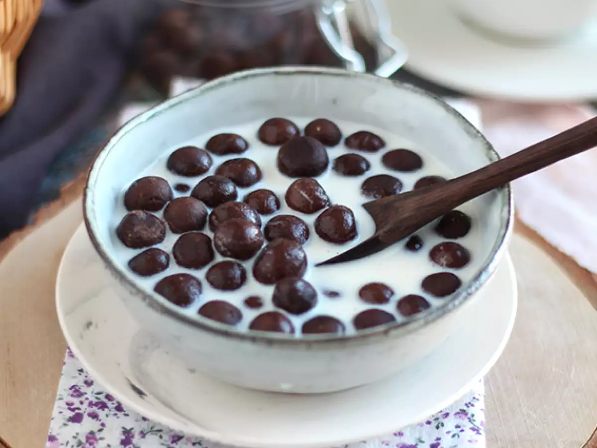 Recept Nesquik típusú csokoládés golyós gabonapelyhek