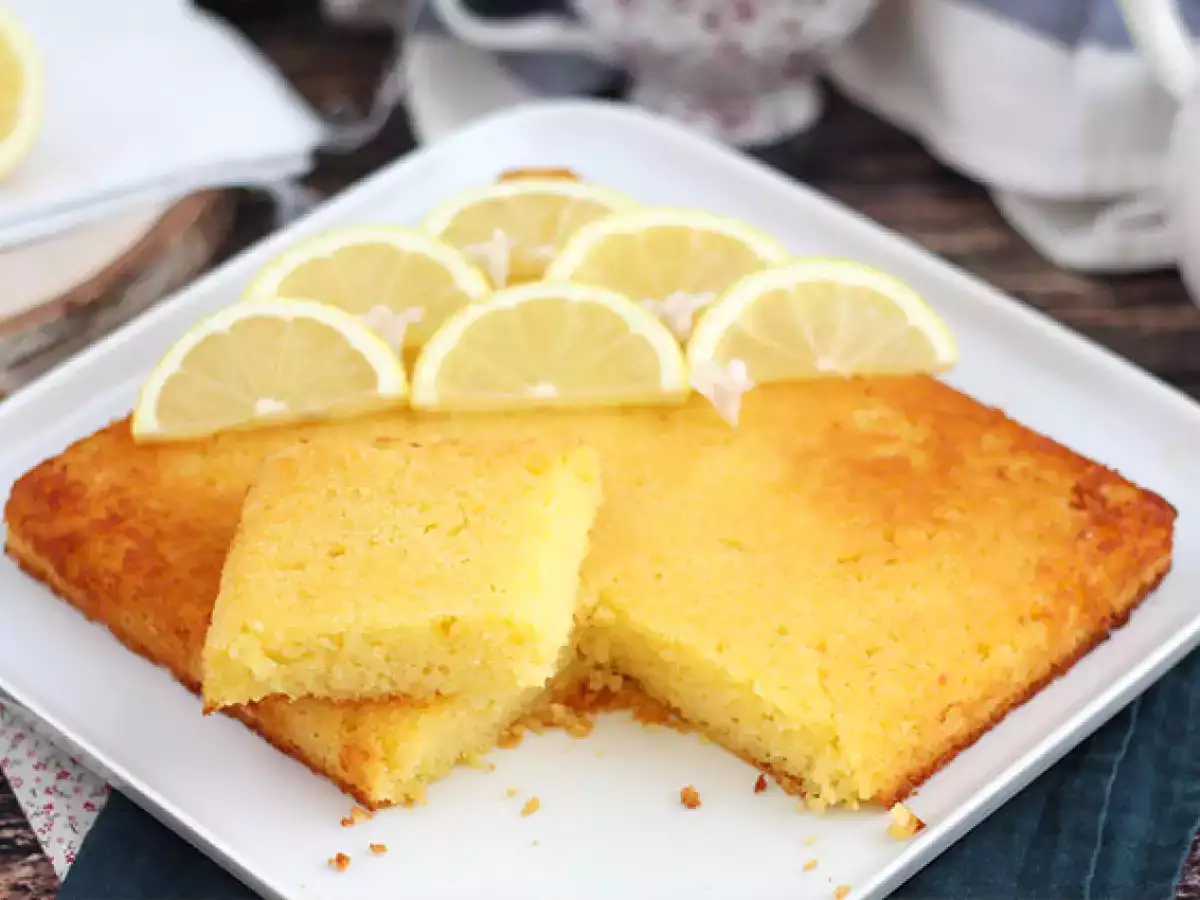 Recept Könnyű citromos torta