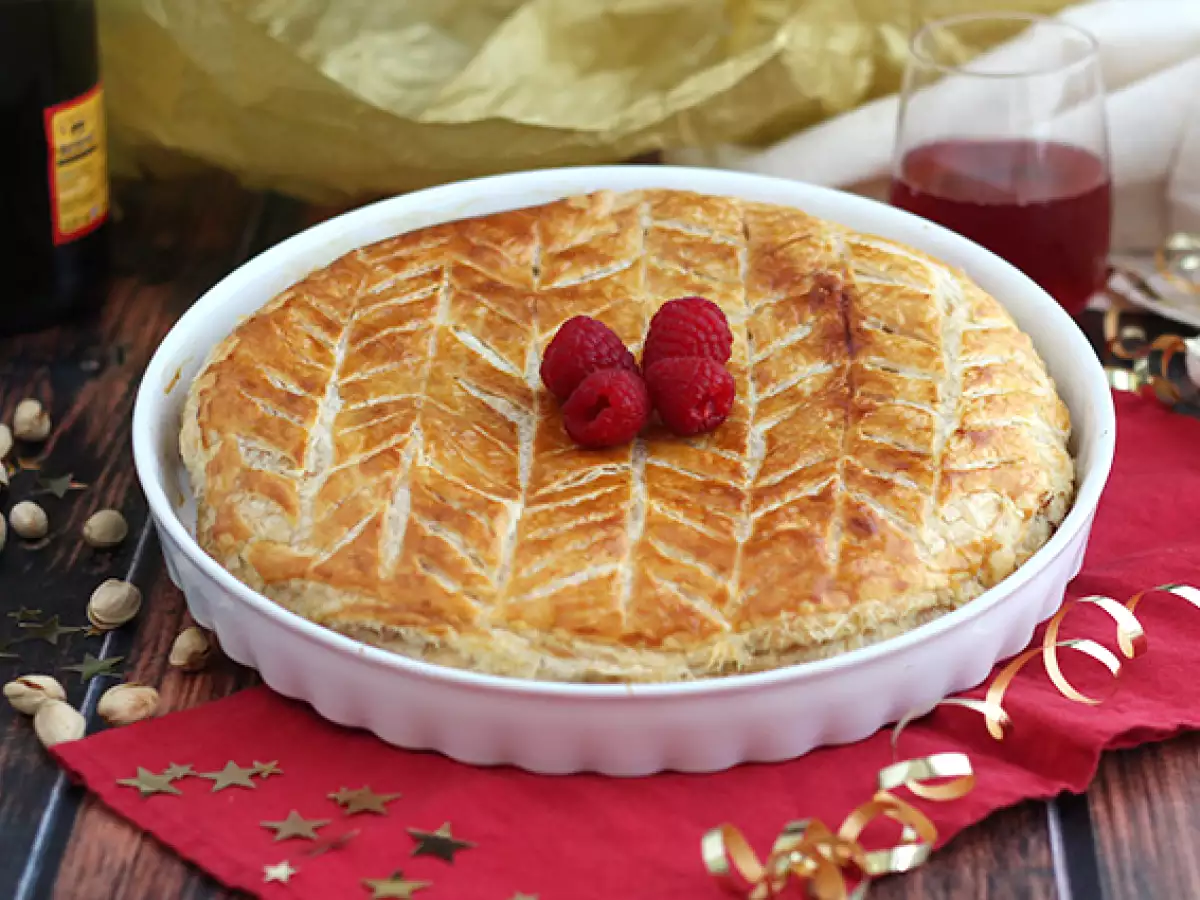 Recept Frangipane málna pisztácia galette des rois