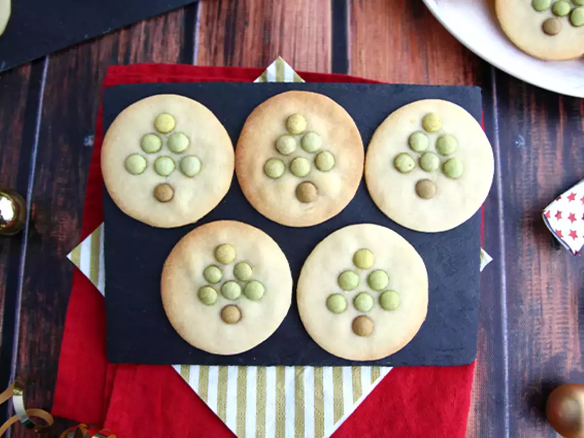 Recept Karácsonyfa keksz