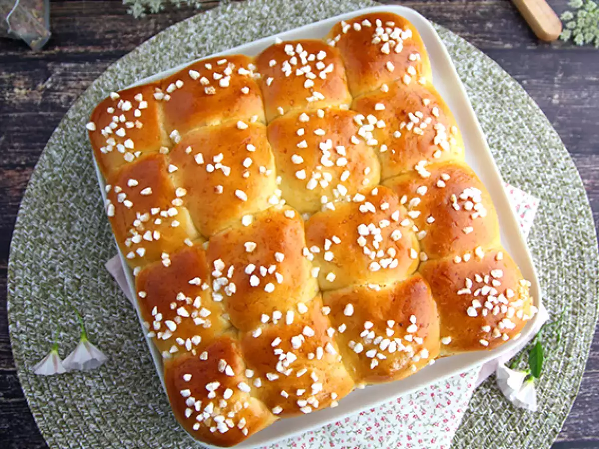 Recept Brioche butchy - brioche vaj nélkül