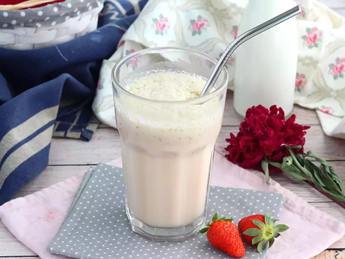 Recept Eper és vanília turmix