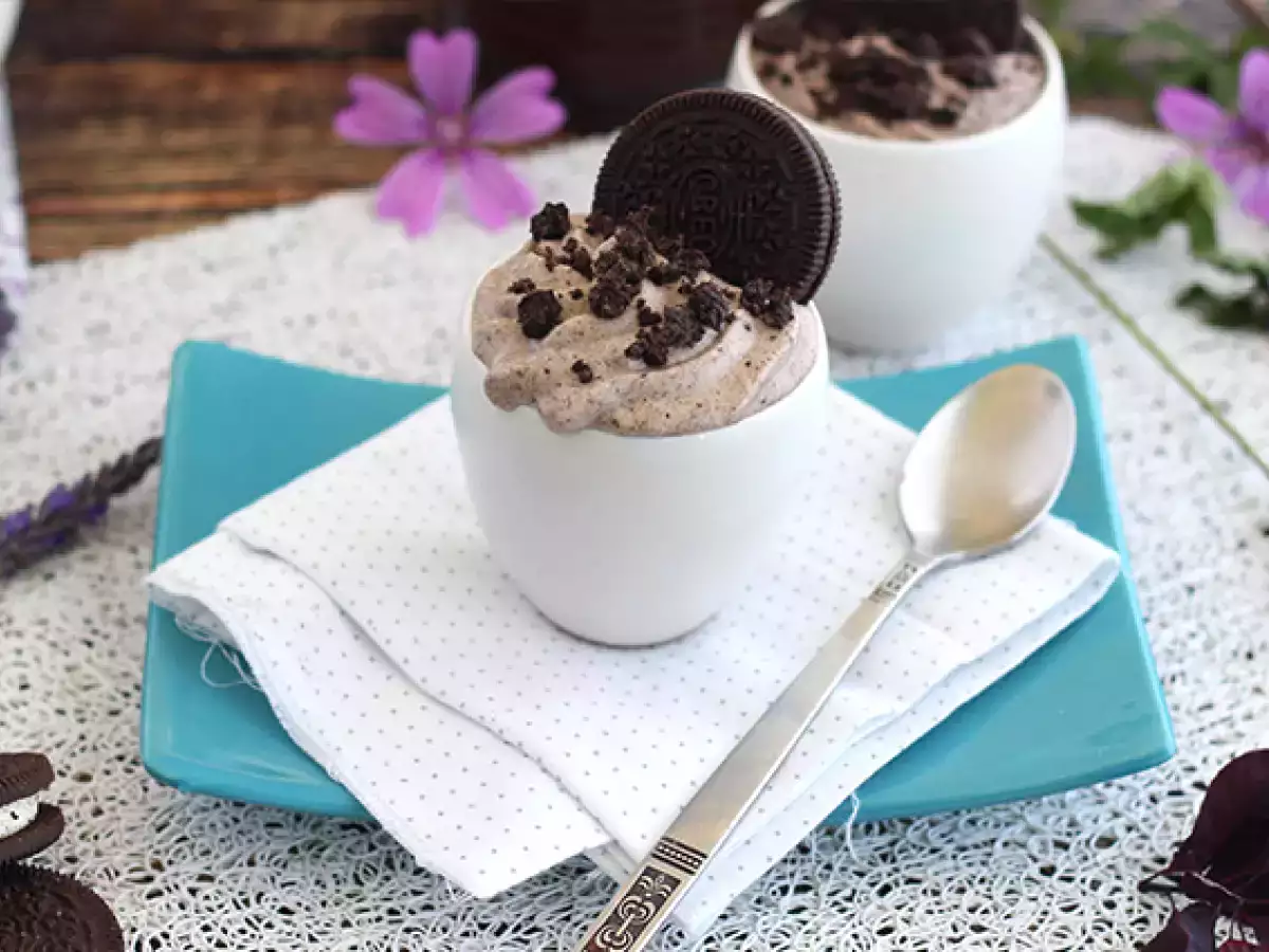 Recept Oreo keksz mousse