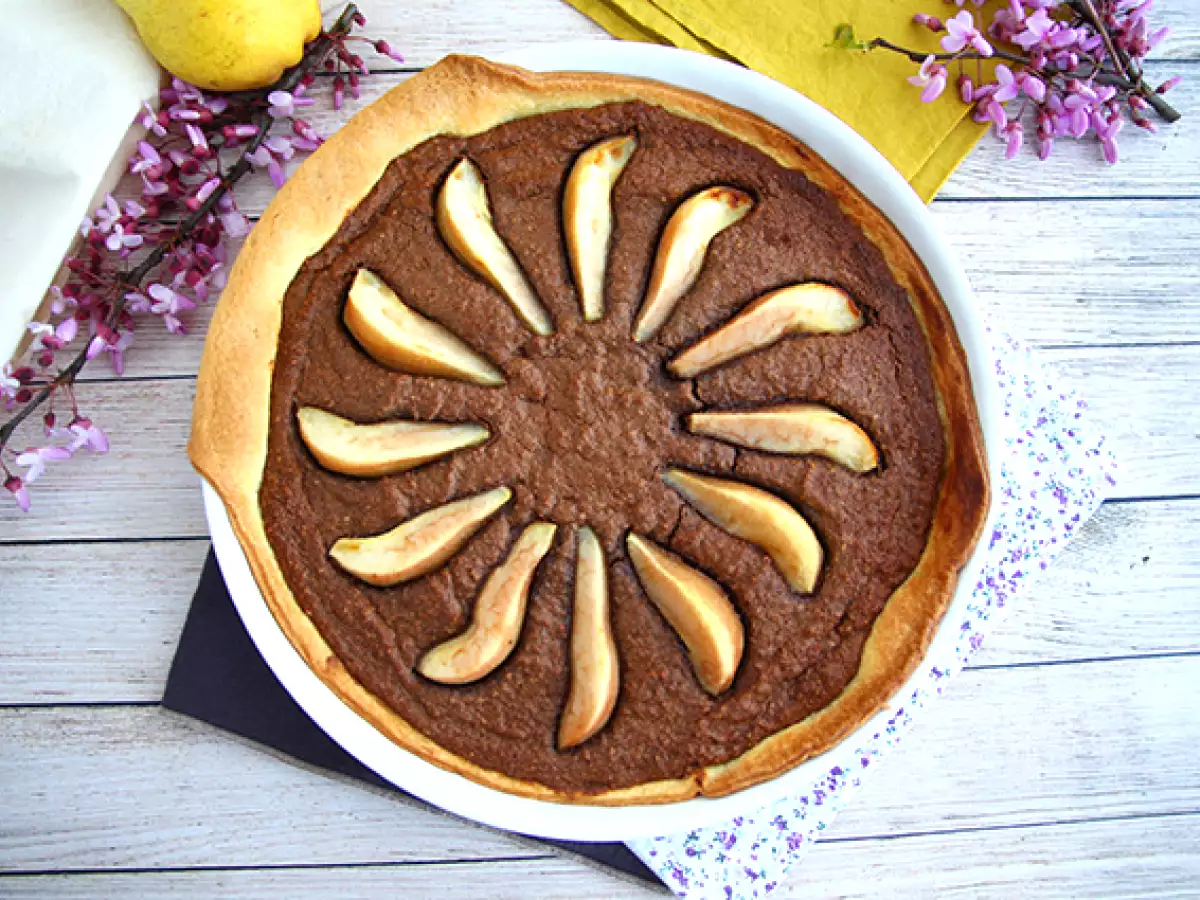 Recept Körte és csokoládé torta