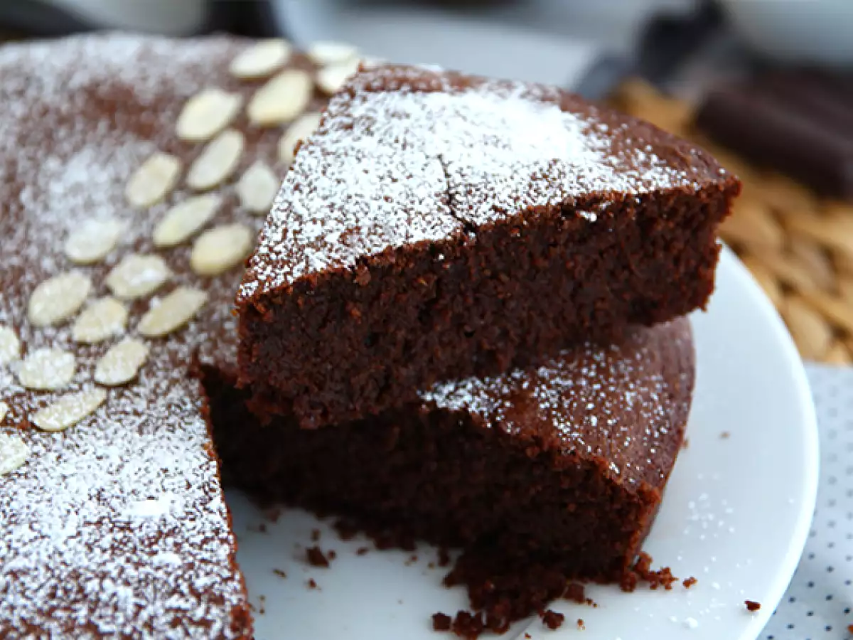 Recept Torta caprese fondante