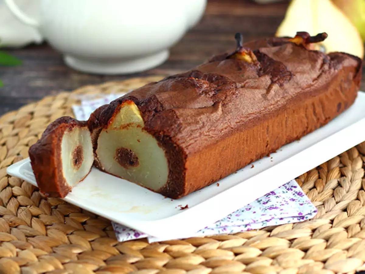 Recept Csokoládé és körte torta