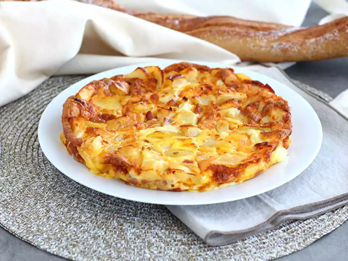 Recept Raclette tortilla