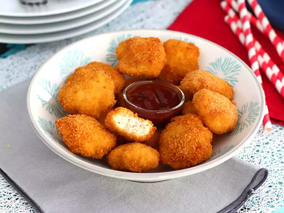 Recept Házi készítésű csirkefalatkák