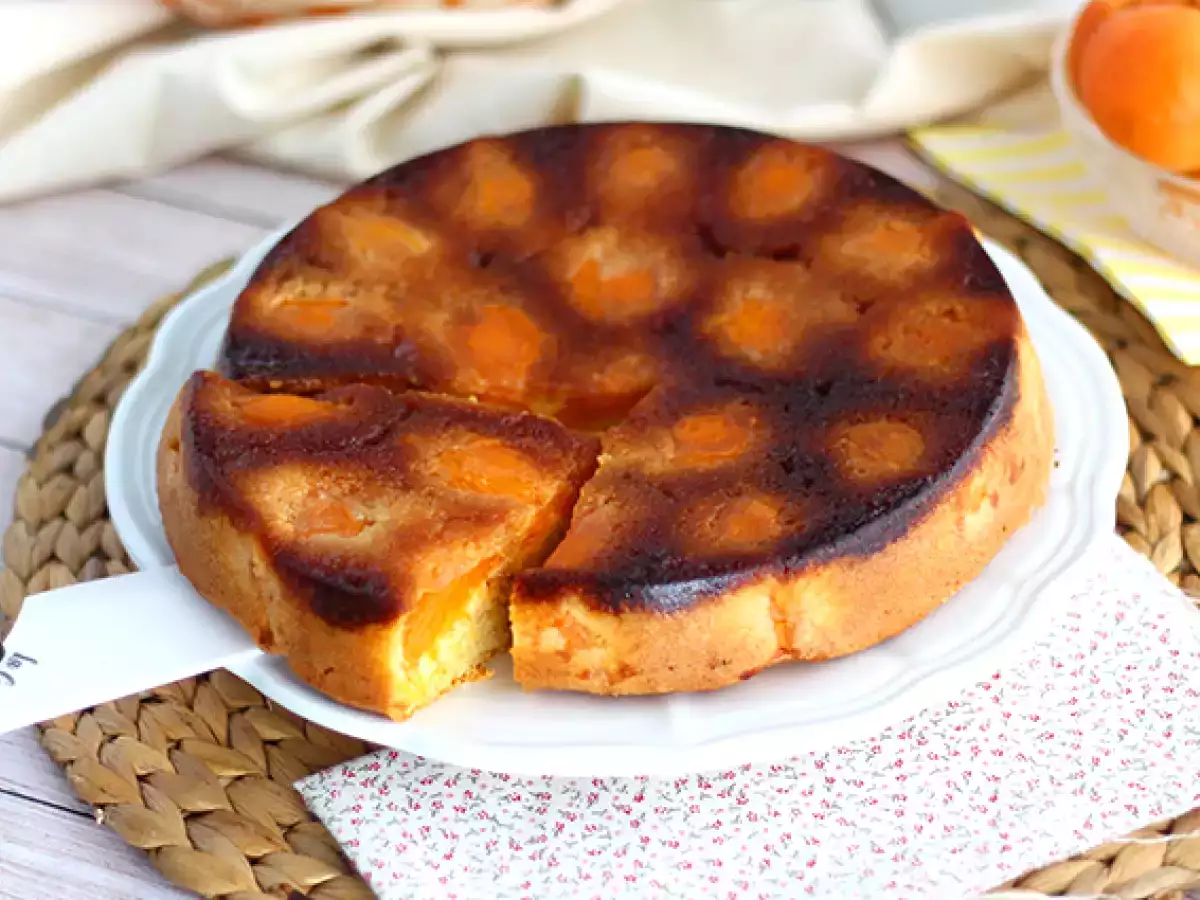 Recept Gyors és egyszerű sárgabarack torta