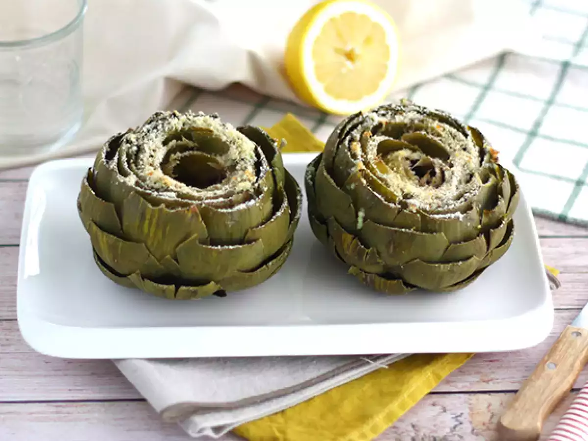 Recept Sült articsóka
