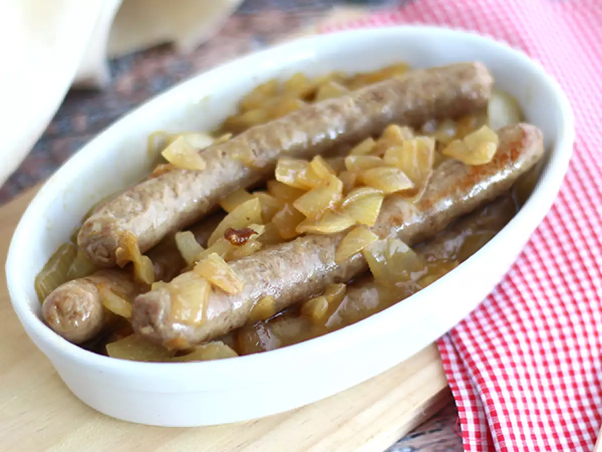 Recept Kolbász fehérborban