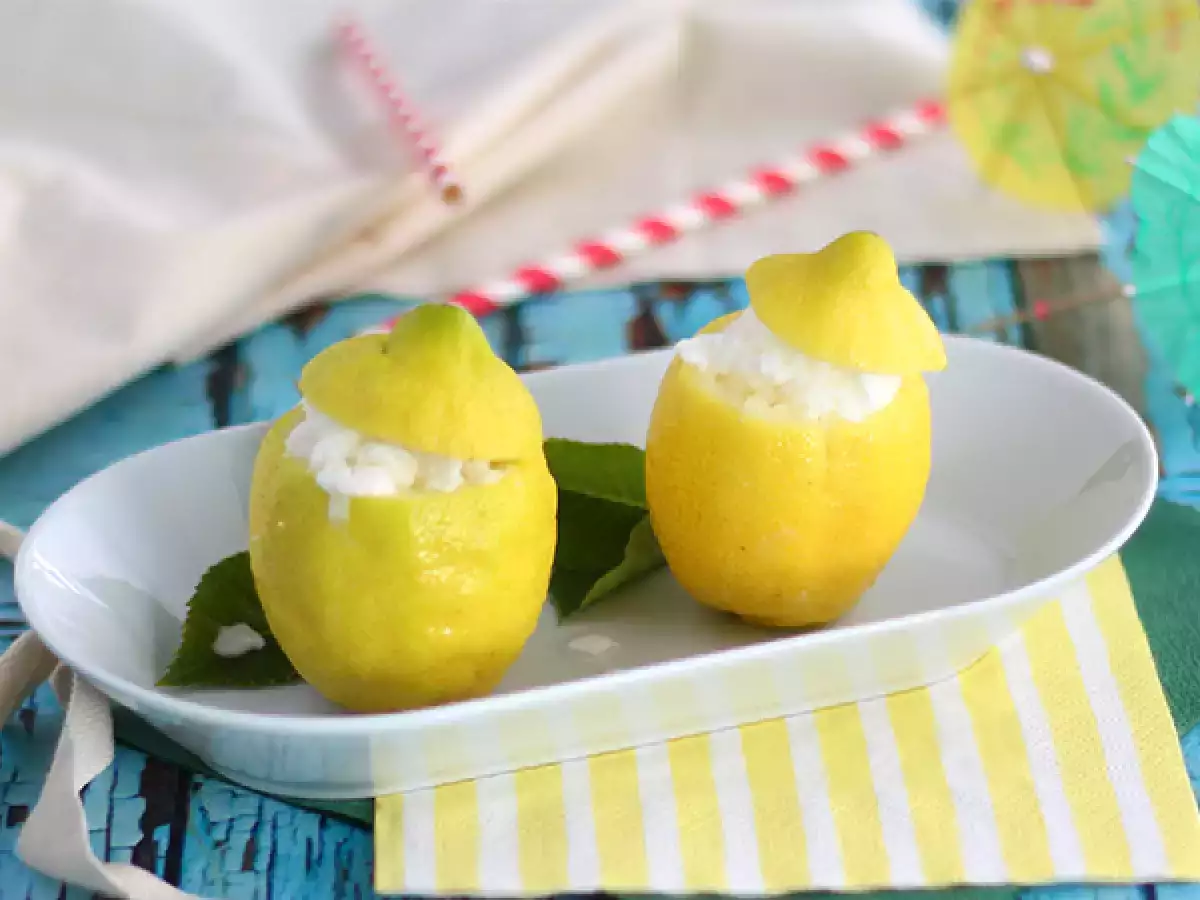 Recept Frosted citrom, egy frissítő sorbet