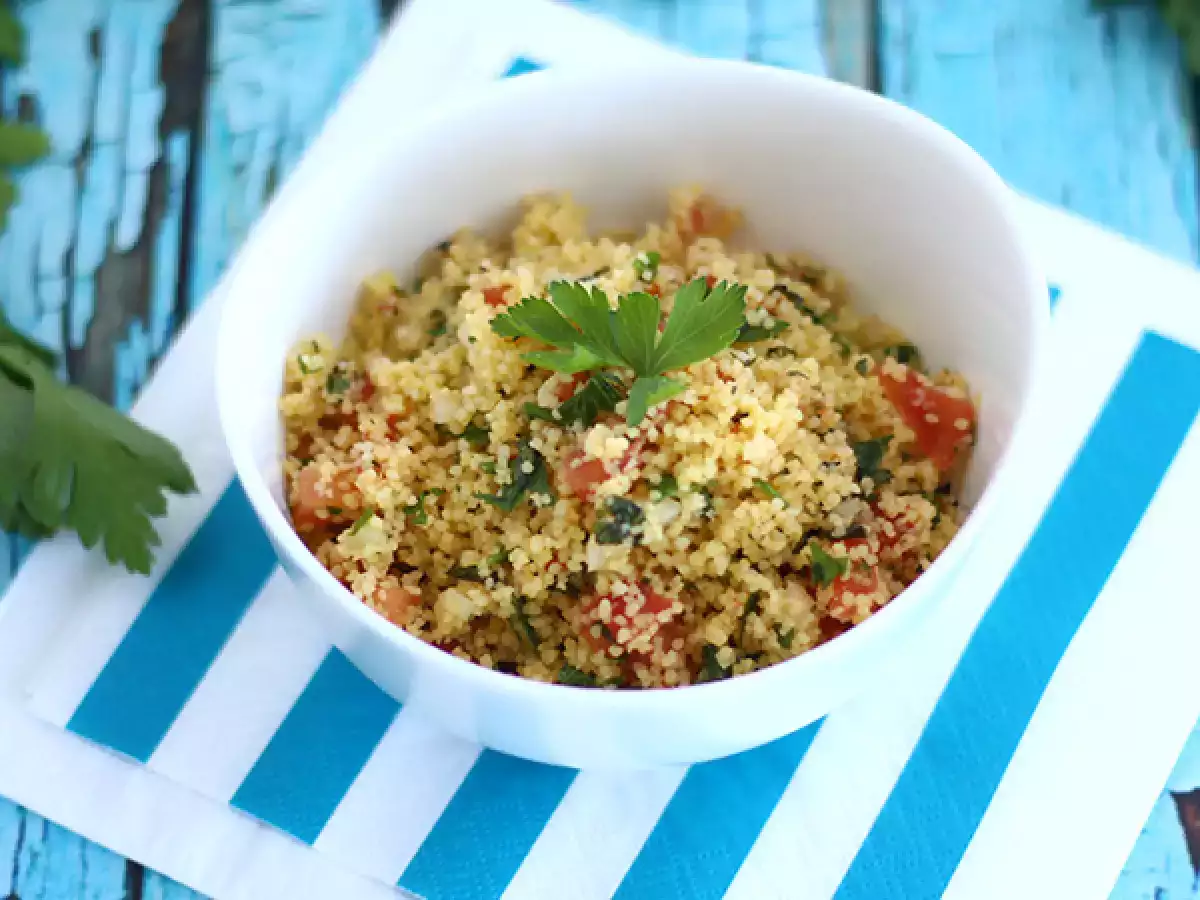 Recept Nagyon könnyű keleti tabbouleh