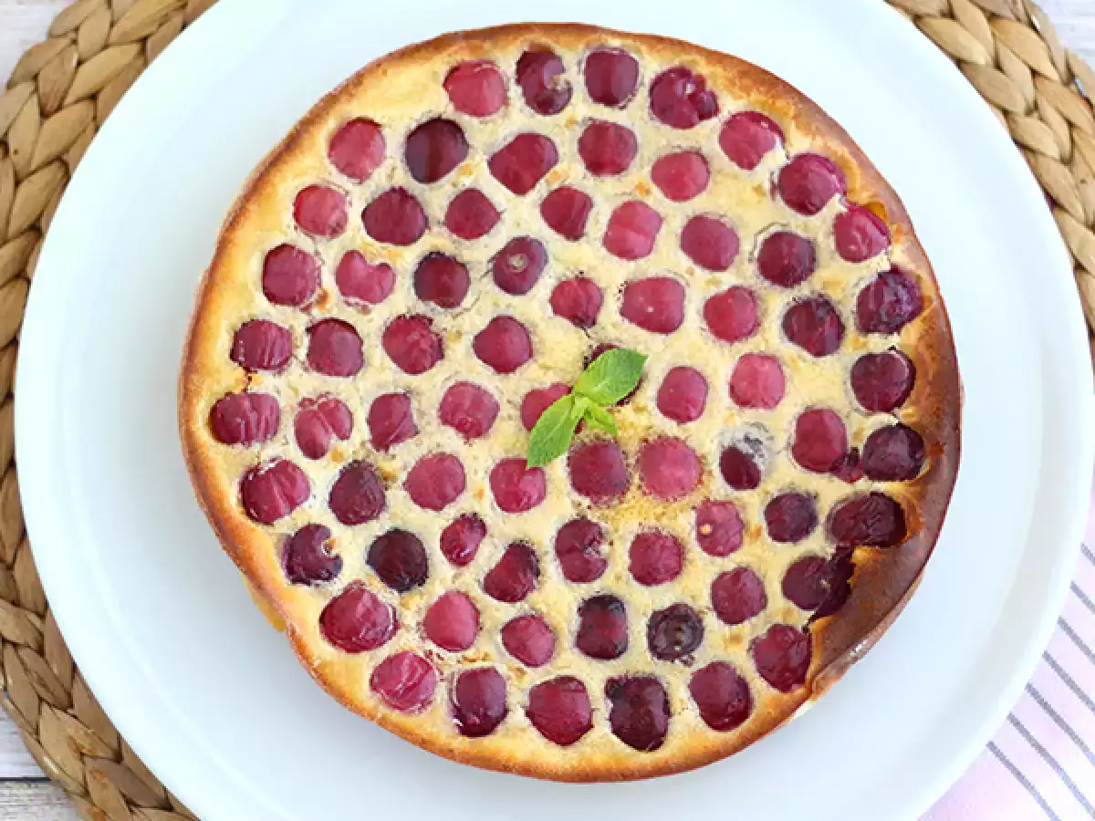 Recept Cseresznyés clafoutis, egy ultra-olvadó klasszikus