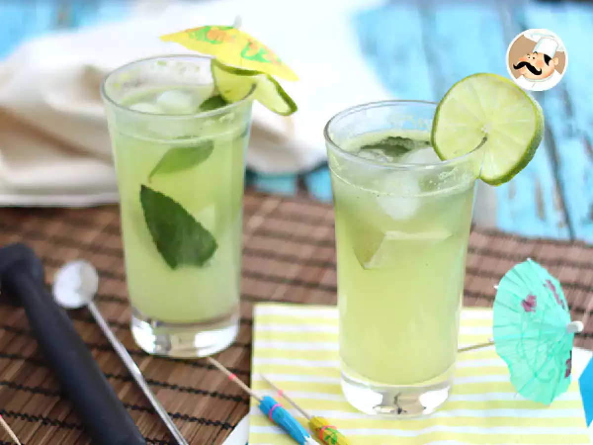 Recept Uborka mojito, alkoholmentes koktél