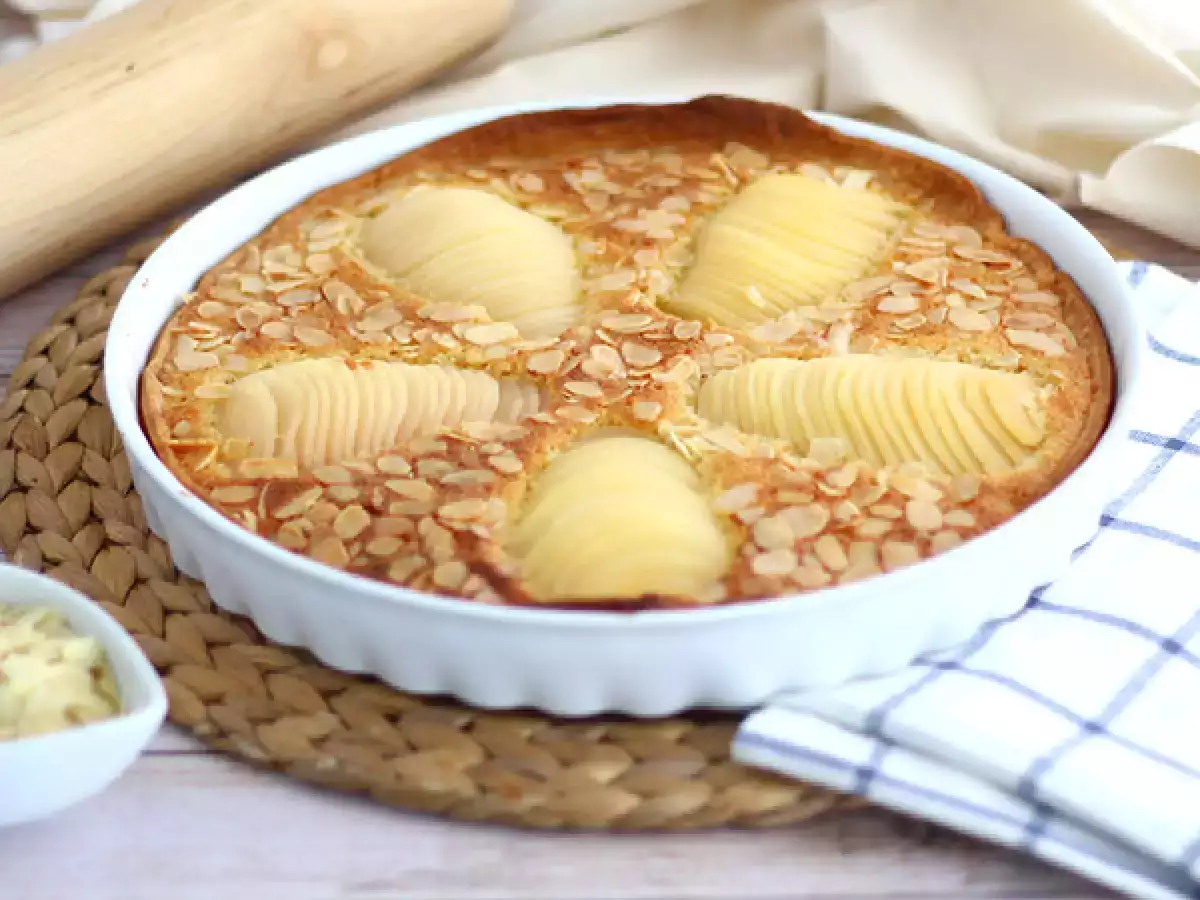 Recept Mandulás és körtetorta, vagy a híres bourdaloue