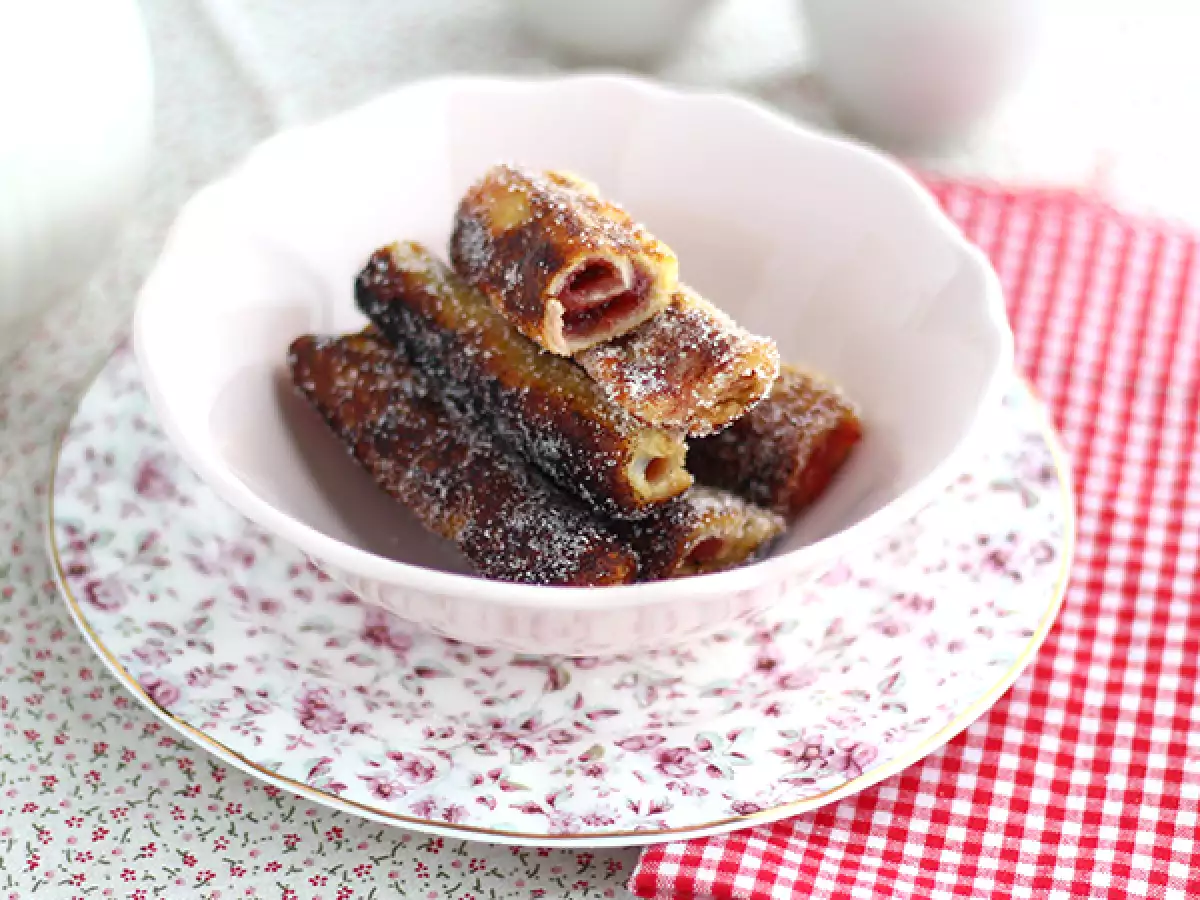 Recept Kenyércsomagolás lekvárral