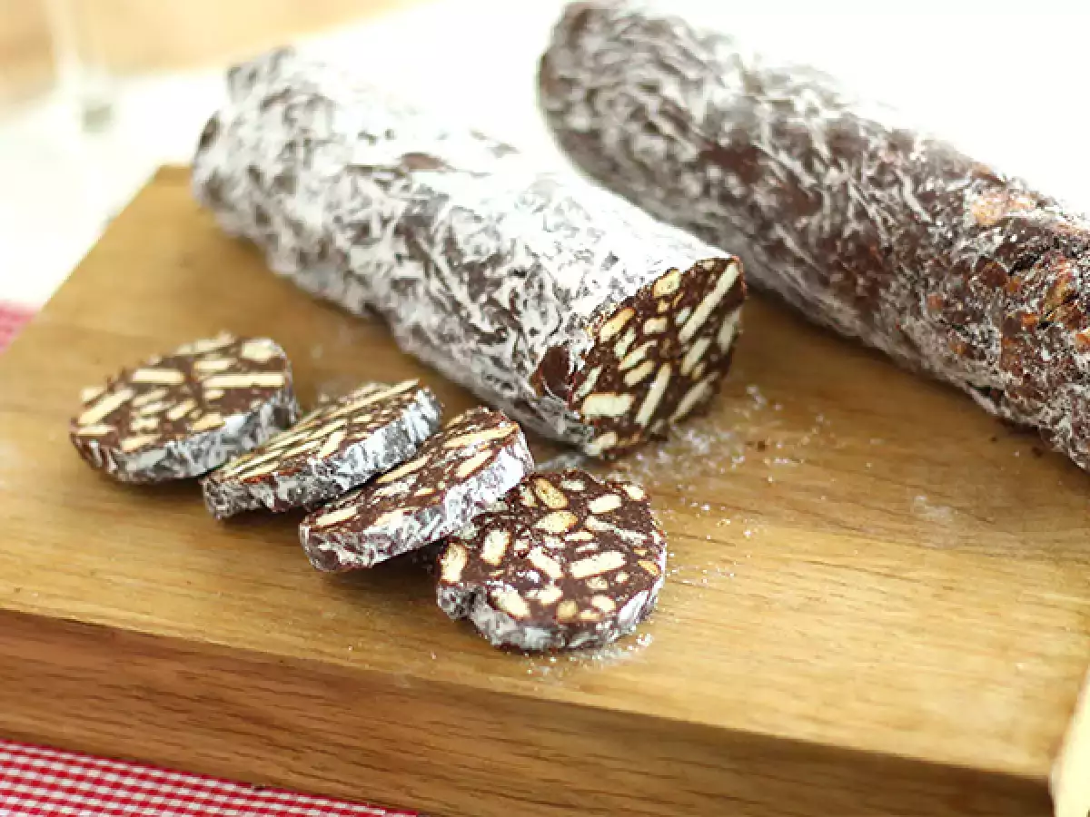 Recept Csokoládé kolbász