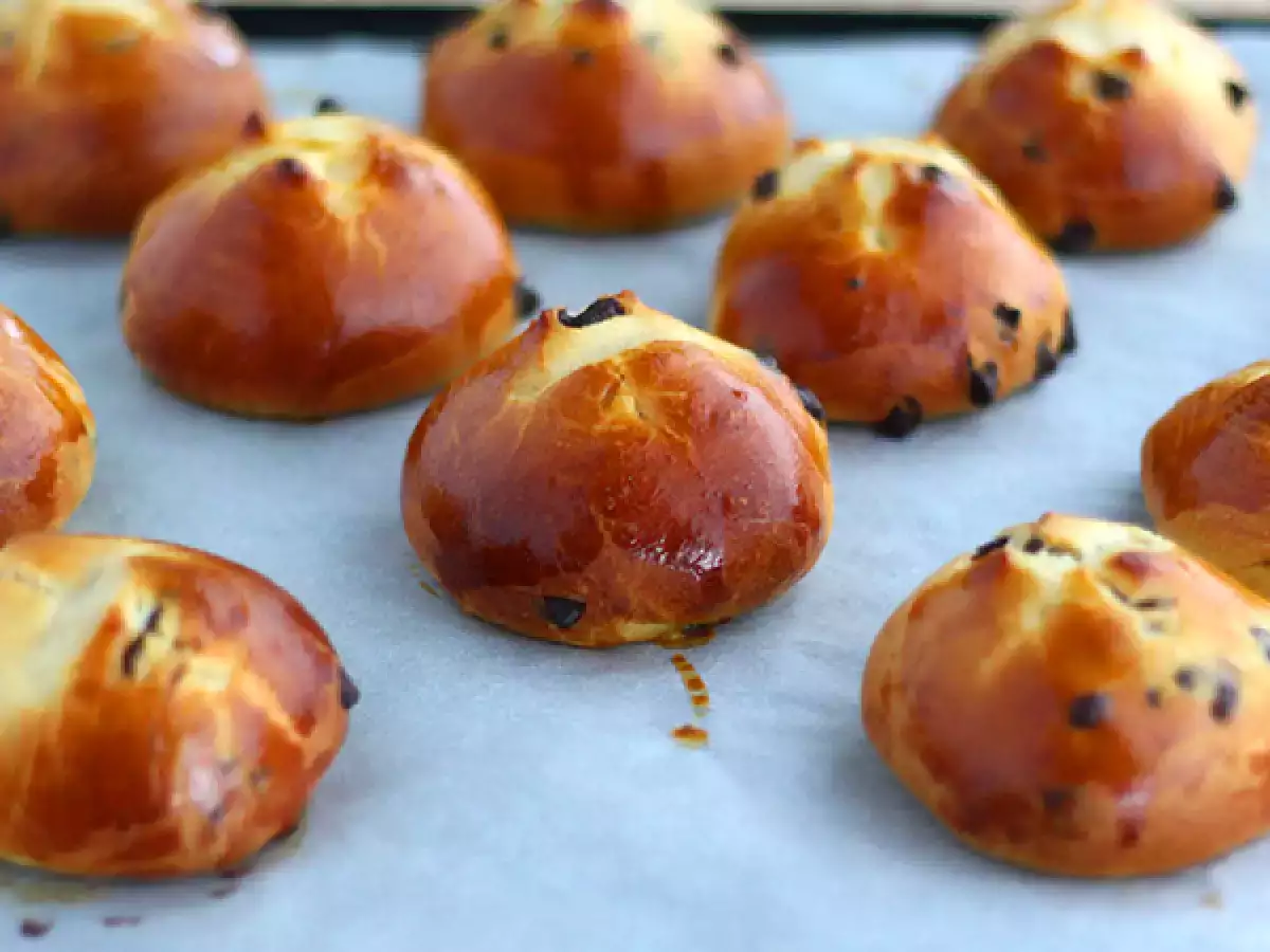 Recept Csokoládé zsemle