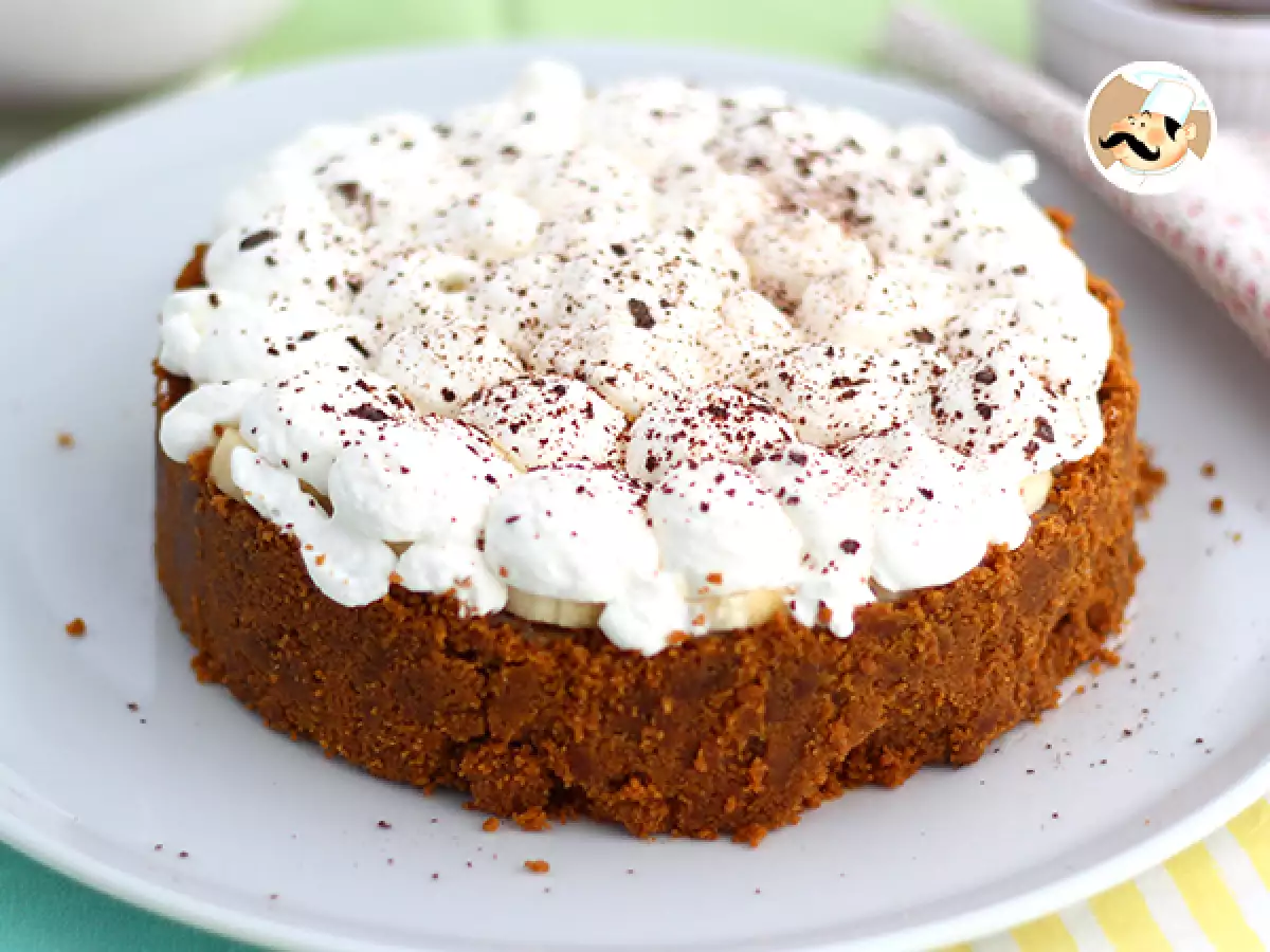 Recept Banános, banános, karamellás banántorta