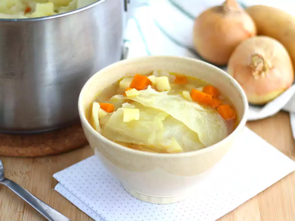 Recept Egyszerű káposztaleves