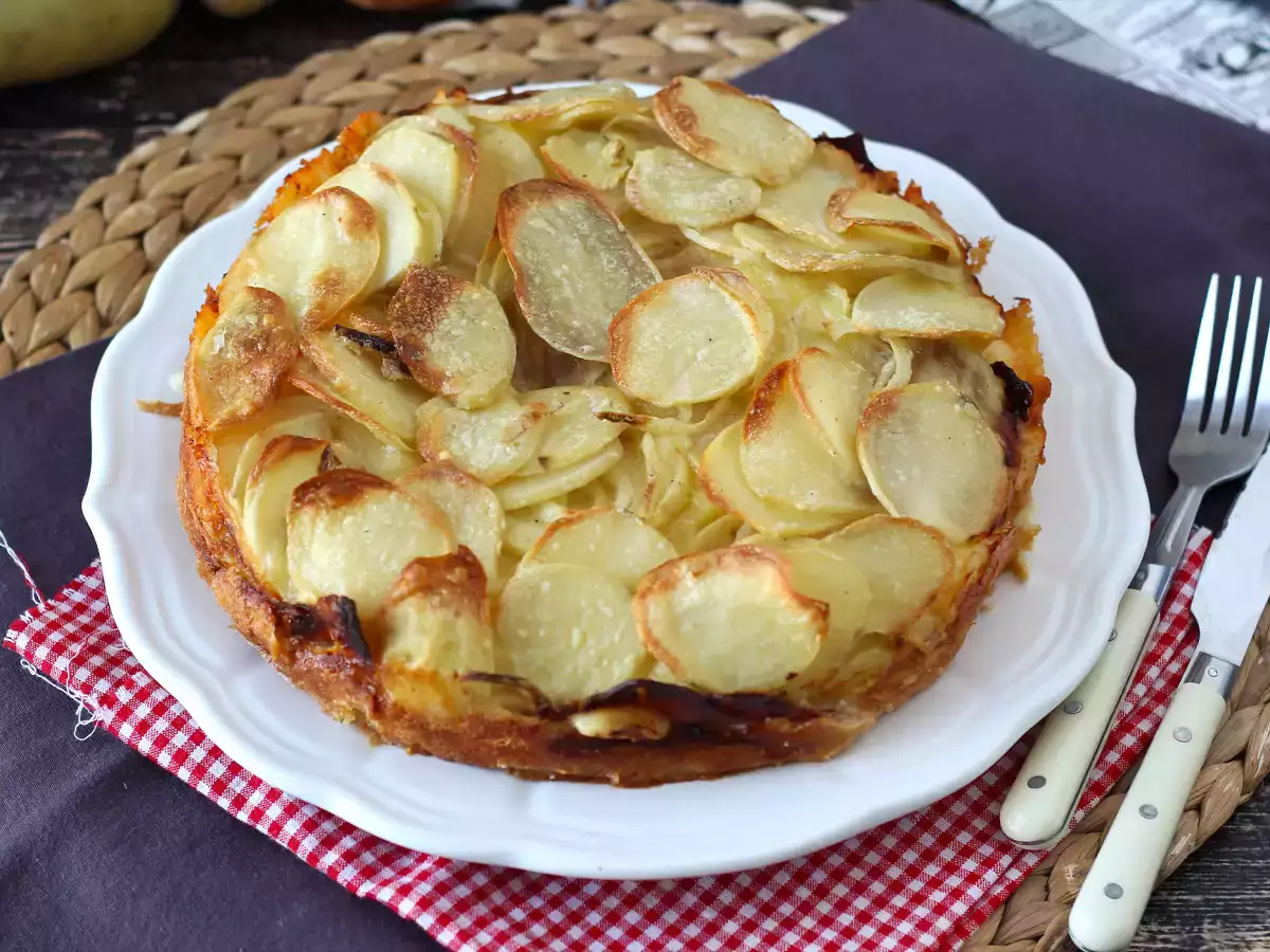Recept Raclette torta