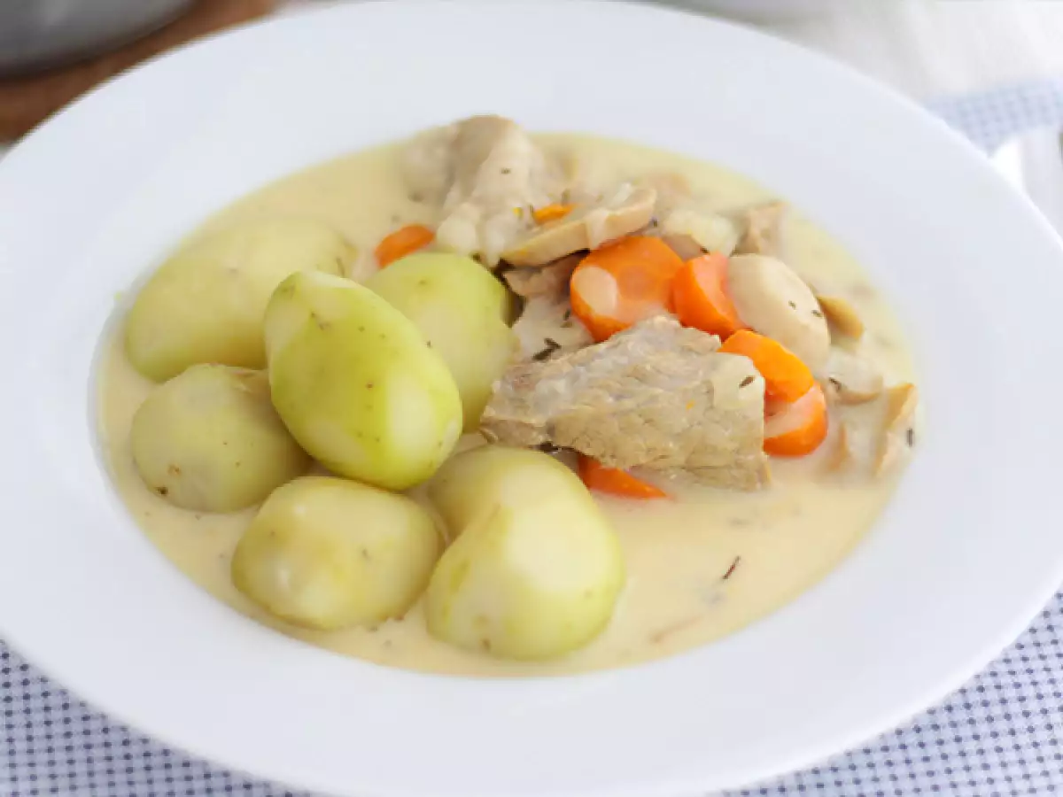 Recept Könnyű borjúpörkölt