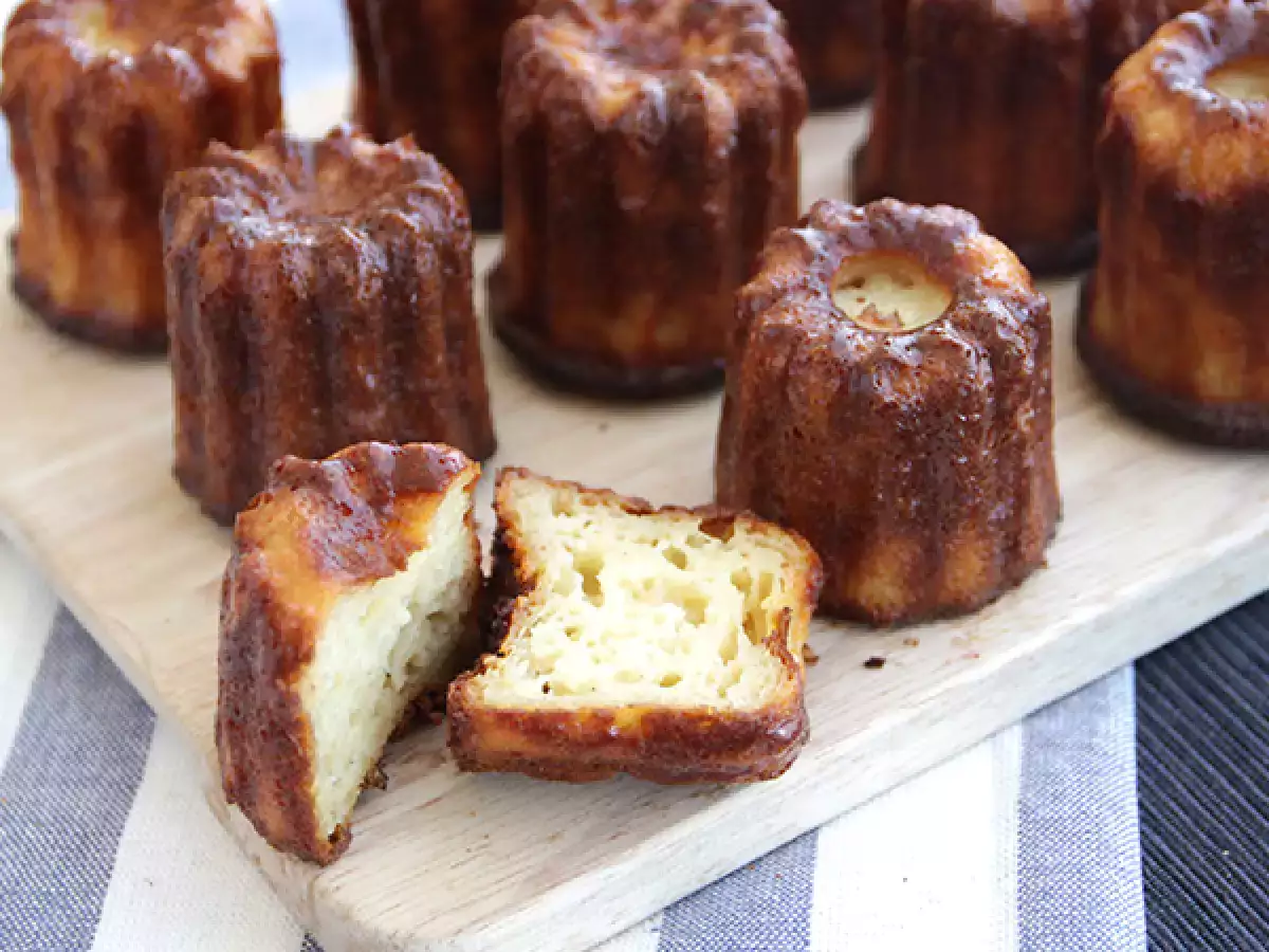 Recept Bordeaux-i canelés
