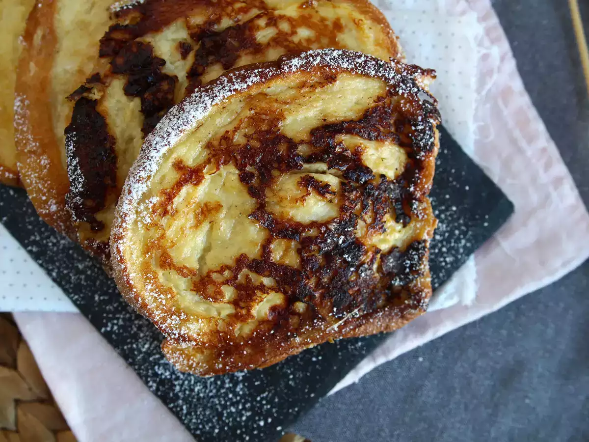 Recept Nedves és ropogós brioche perdue