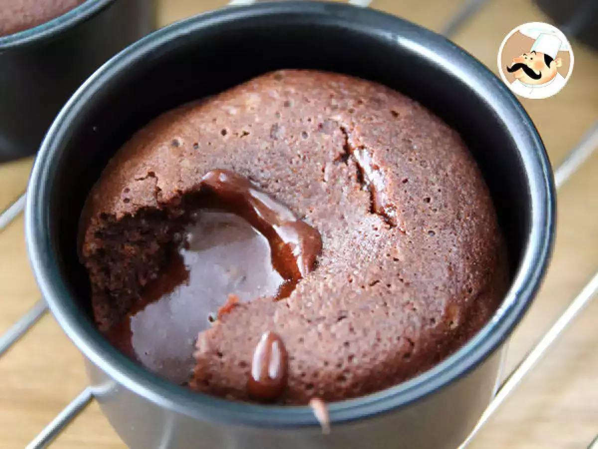 Recept Csokoládé fondant ultra folyós közepével, lépésről lépésre