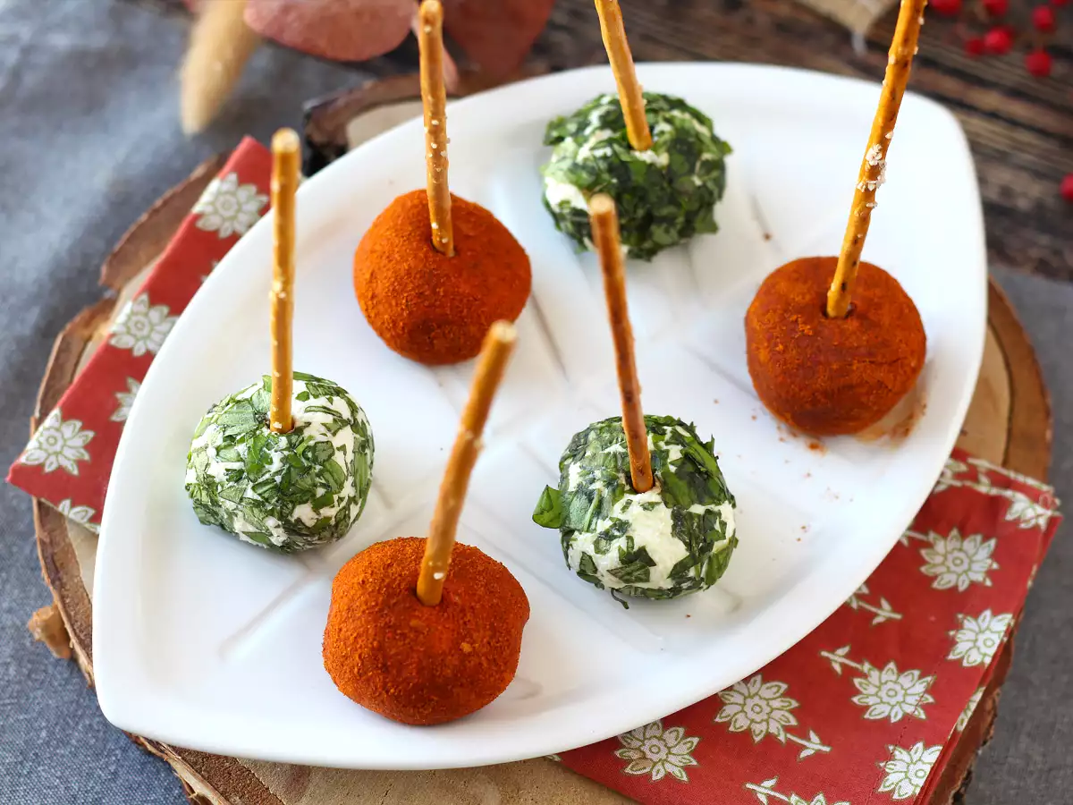 Recept Sajtgolyók aperitifnek