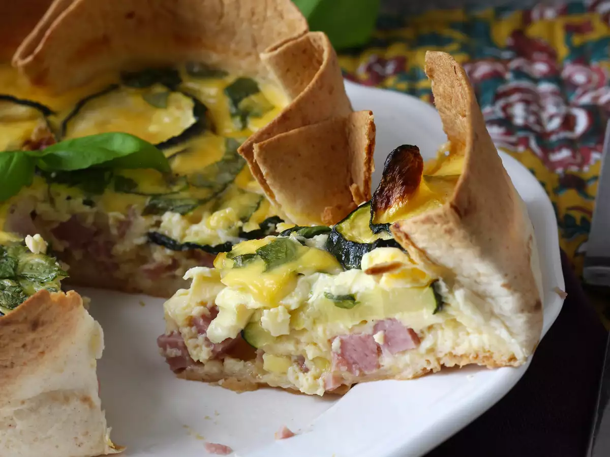Recept Tészta nélküli quiche tortillával? lehetséges! egy könnyű recept, ami tökéletes nyárra!