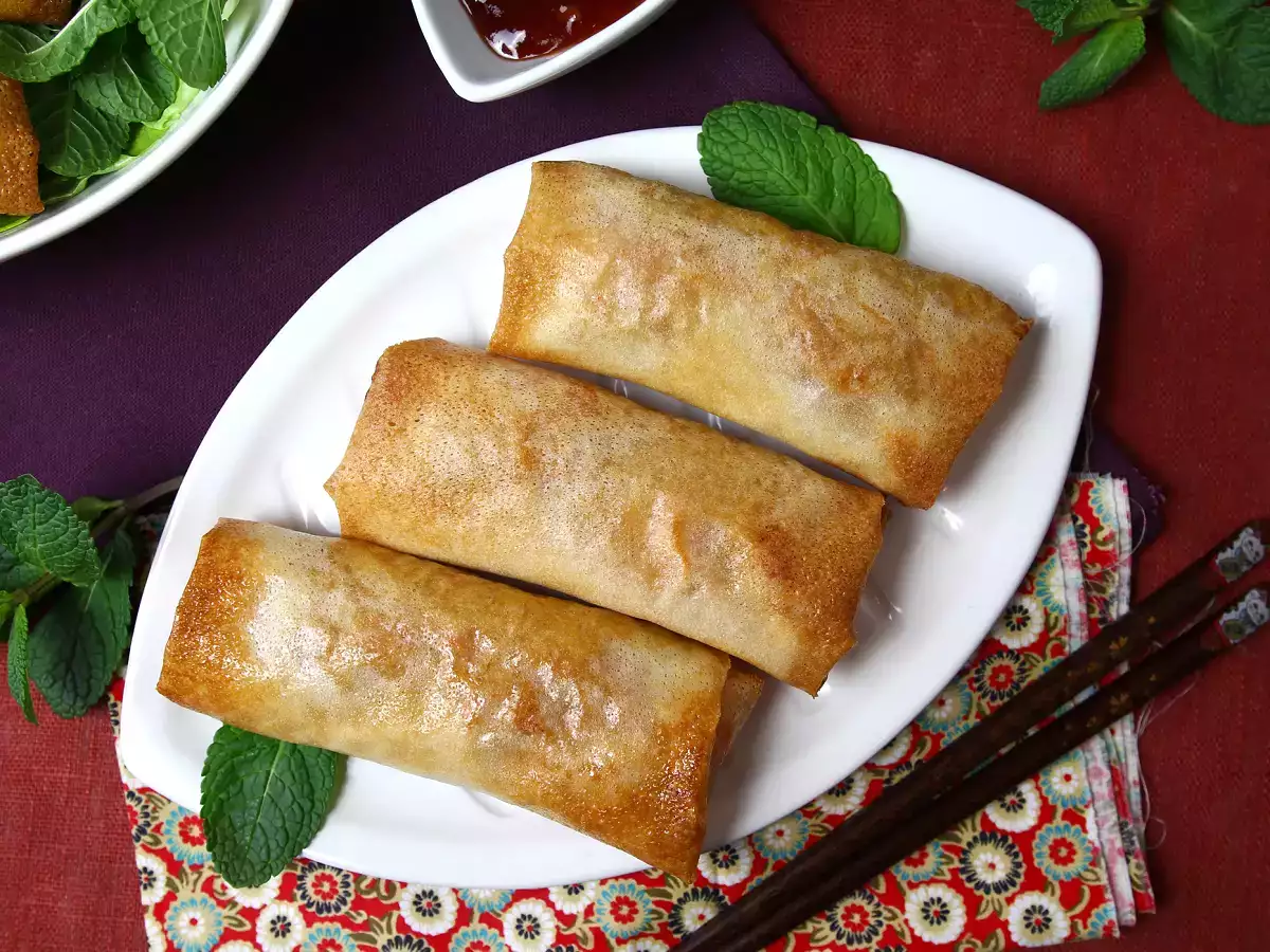 Recept Garnélarák nems légsütővel
