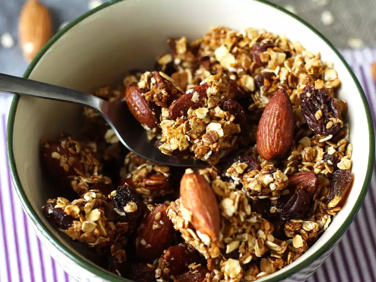 Recept Granola expressz airfryerrel, hogy ropogós legyen a reggeli